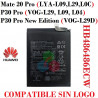Huawei Mate 20 Pro (LYA-L09,L29,L0C) P30 Pro (VOG-L29, VOG-L09, VOG-L04) P30 Pro (VOG-L29D) HB486486ECW - BATERIA COMPATIBLE SIN