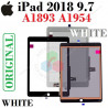 iPad 2018 9.7  A1893 A1954 - PANTALLA TACTIL BLANCO ORIGINAL