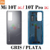 Xiaomi Mi 10T 5G 2020 M2007J3SY / Mi 10T Pro / Mi 10T Pro 5G - TAPA TRASERA PLATA - GRIS