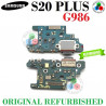 SAMSUNG S20 Plus 4G 2020 G985F / S20 Plus 5G 2020 G986B - PLACA DE CARGA ORIGINAL REFURBISHED