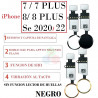 iPhone 7 / 7+ / iPhone 8 / 8+ / iPhone se 2020 / se 2022 / BOTON INICIO MODIFICADO - NEGRO