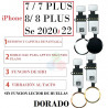 iPhone 7 / 7+ / iPhone 8 / 8+ / iPhone se 2020 / se 2022 / BOTON INICIO MODIFICADO - dorado