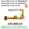 Xiaomi Mi 11 Lite 4G M2101K9AG / Mi 11 Lite 5G M2101K9G / 11 Lite 5G NE 2021 2109119DG - FLEX HUELLA+POWER - amarillo original