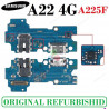 SAMSUNG A22 4G A225F A225 - PLACA DE CARGA ORIGINAL REFURBISHED