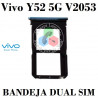 Vivo Y52 5G V2053 - BANDEJA DUAL SIM AZUL