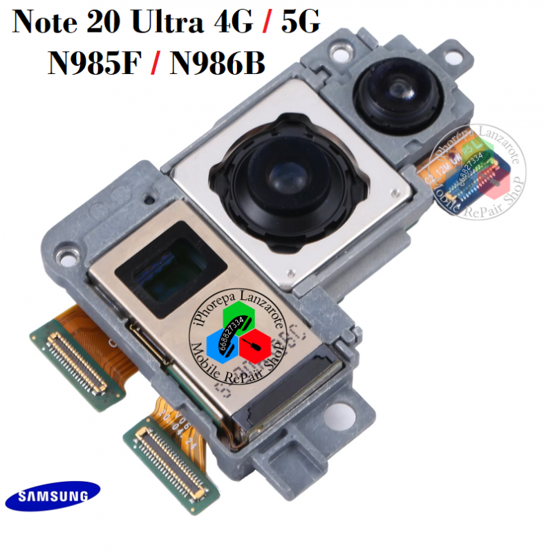 Samsung Note 20 Ultra 4G / 5G 2020 N985f / N986B - SET 3PCS CamaraS traseraS - ORIGINALES