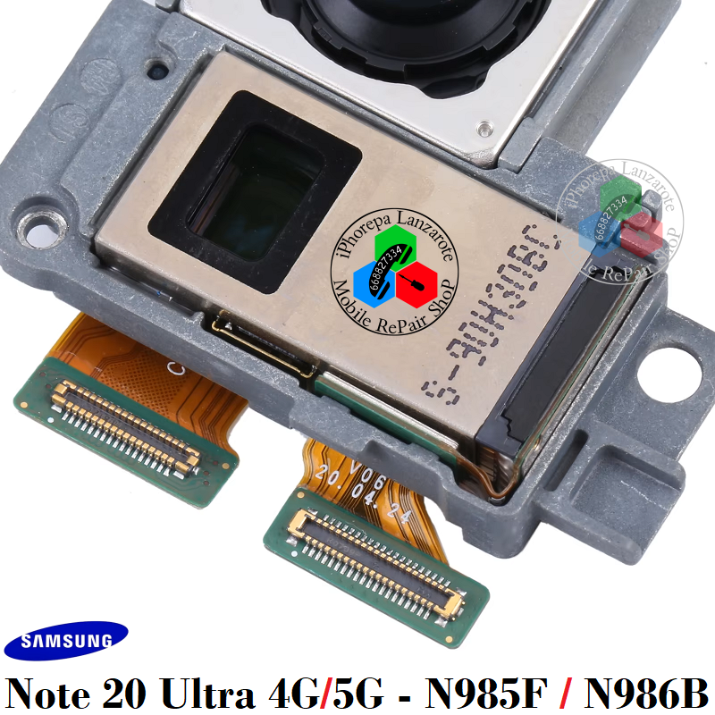 Samsung Note 20 Ultra 4G / 5G 2020 N985f / N986B - SET 3PCS CamaraS traseraS - ORIGINALES