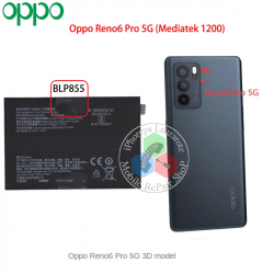 Oppo Reno 5 Pro Plus, Reno 6 Pro 5G ( SNAPDRAGON ), Reno 6 Pro Plus, Find X3 Neo ( BLP825 ) - BATERIA COMPATIBLE sin logo