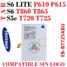Samsung Tab s5e 2019 T720 / T725 / S6 T860 / T865 2019 / Tab S6 Lite P610 / P615 2020  - BATERÍA COMPATIBLE SIN LOGO