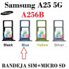 Samsung A25 5G 2023 A256B A256 - BANDEJA SIM + MICRO SD - AZUL
