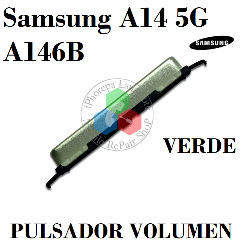 Samsung A14 5G 2023 A146B A146 - BOTON PULSADOR VOLUMEN - VERDE