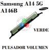 Samsung A14 5G 2023 A146B A146 - BOTON PULSADOR VOLUMEN - VERDE