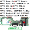 OPPO A94 4G / A94 5G / A95 5G / RENO 4 SE / RENO 5 LITE / RENO 5F / 5Z / REALME 8 4G / 8 PRO 4G / F19 - PLACA DE CARGA ORIGINAL