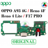 OPPO A93 4G / Reno 4F / Reno 4 Lite / F17 PRO - PLACA DE CARGA ORIGINAL