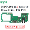 OPPO A93 4G / Reno 4F / Reno 4 Lite / F17 PRO - PLACA DE CARGA COMPATIBLE