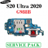 SAMSUNG S20 Ultra 4G / 5G 2020 G988B - PLACA DE CARGA ORIGINAL service pack