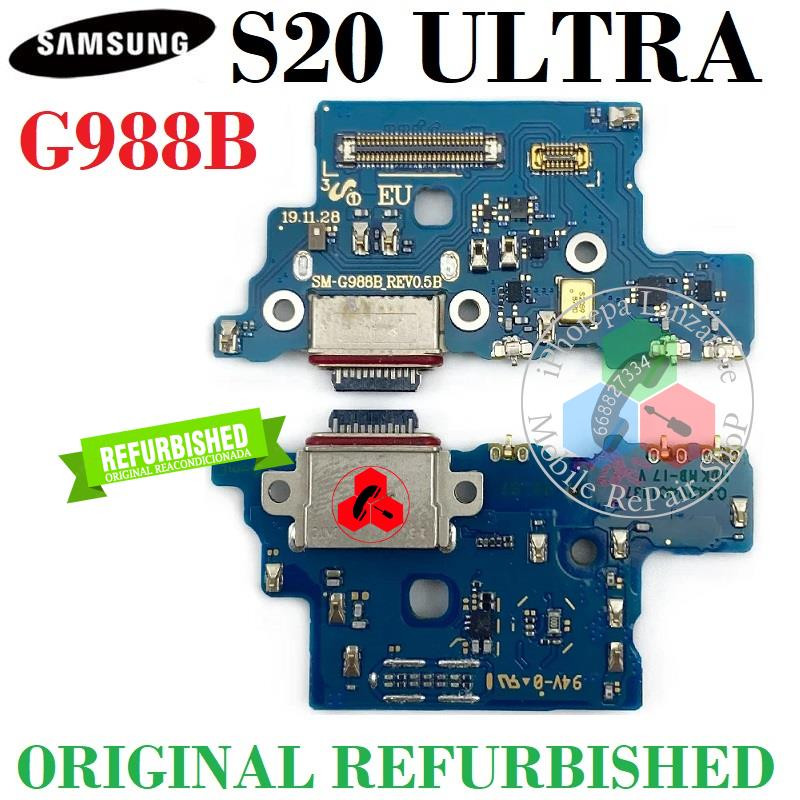 SAMSUNG S20 Ultra 4G / 5G 2020 G988B - PLACA DE CARGA ORIGINAL REFURBISHED