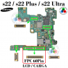 Samsung S22 5G S901B / S22 Plus 5G S906B / S22 Ultra 5G S908B - CONECTOR FPC DE LCD Y CARGA 60PIN