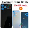 Xiaomi Redmi 12 4G 2023 23053RN02A - Tapa trasera - Negro - ORIGINAL