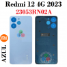 Xiaomi Redmi 12 4G 2023 23053RN02A - Tapa trasera - Azul - original