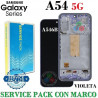 SAMSUNG A54 5G 2023 A546B A546 - PANTALLA SERVICE PACK marco violeta