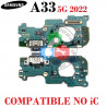 SAMSUNG A33 5G 2022 A336B A336 - PLACA DE CARGA COMPATIBLE SIN COMPONENTES