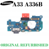 SAMSUNG A33 5G 2022 A336B A336 - PLACA DE CARGA ORIGINAL refurbished