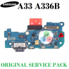 SAMSUNG A33 5G 2022 A336B A336 - PLACA DE CARGA ORIGINAL SERVICE PACK