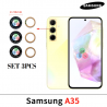 Samsung Galaxy A35 5G 2024 A356B - Lente cristal de cámara ( set 3pcs )