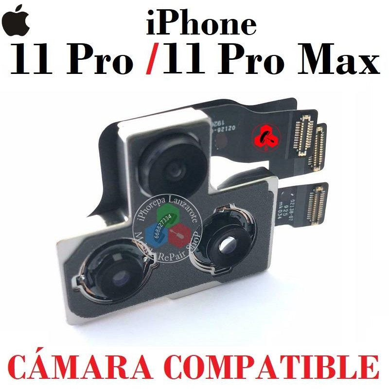 iPhone 11 PRO / iPhone 11 PRO MAX - CAMARA PRINCIPAL compatible
