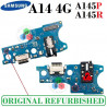 SAMSUNG A14 4G A145 A145P A145R - PLACA DE CARGA ORIGINAL REFURBISHED