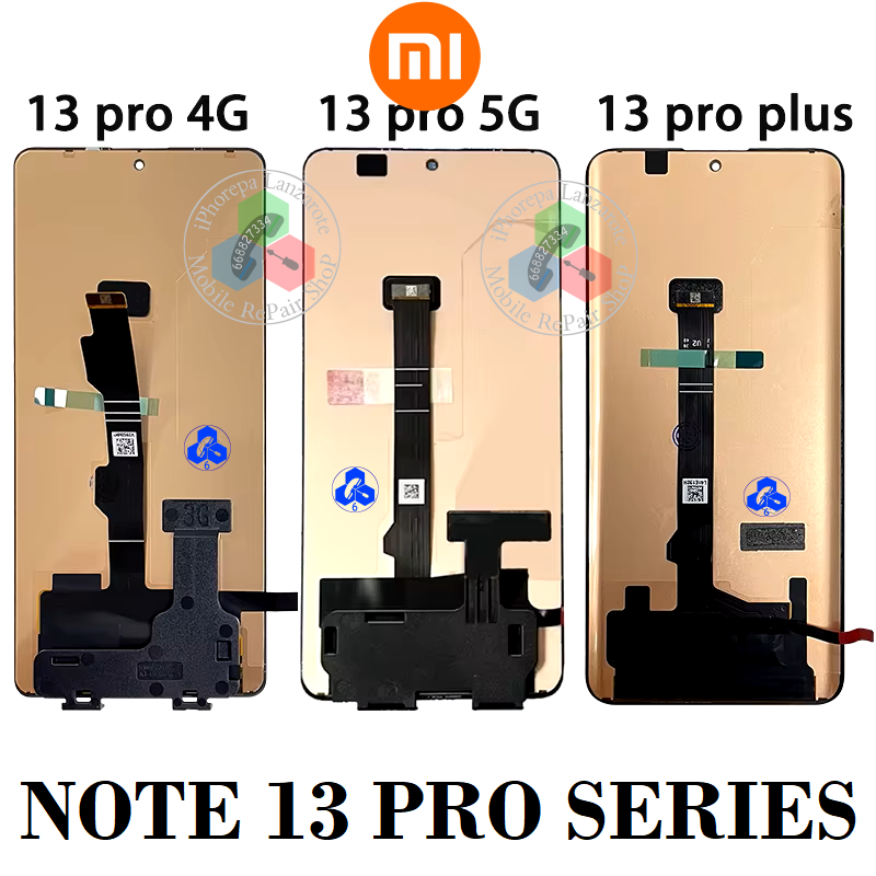 Xiaomi Redmi Note 13 Pro 4G / Xiaomi Poco M6 Pro 4G - PANTALLA SERVICE PACK CON MARCO VIOLETA
