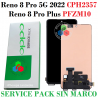 Oppo Reno 8 Pro 5G 2022 CPH2357 / Reno 8 Pro Plus PFZM10 - PANTALLA service pack SIN MARCO
