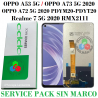 OPPO A53 5G PECM30 - PECT30 / A72 5G 2020 PDYM20 - PDYT20 / A73 5G  CPH2161 / Realme 7 5G 2020 RMX2111 - PANTALLA SERVICE PACK S