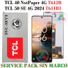 TCL 40 NxtPaper 4G T612B  / TCL 50 SE 4G 2024 T611B  - PANTALLA SERVICE PACK SIN MARCO