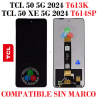 TCL 50 5G 2024 T613K  / TCL 50 XE 5G 2024 T614SP - PANTALLA COMPATIBLE SIN MARCO