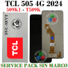TCL 505 4G 2024 509K1-T509K-T509 - PANTALLA SERVICE PACK SIN MARCO
