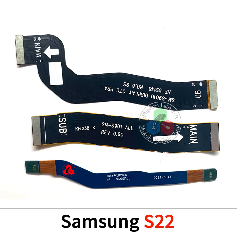 Samsung S22 5G 2022 S901B - FLEX DE CONEXION A PLACA BASE