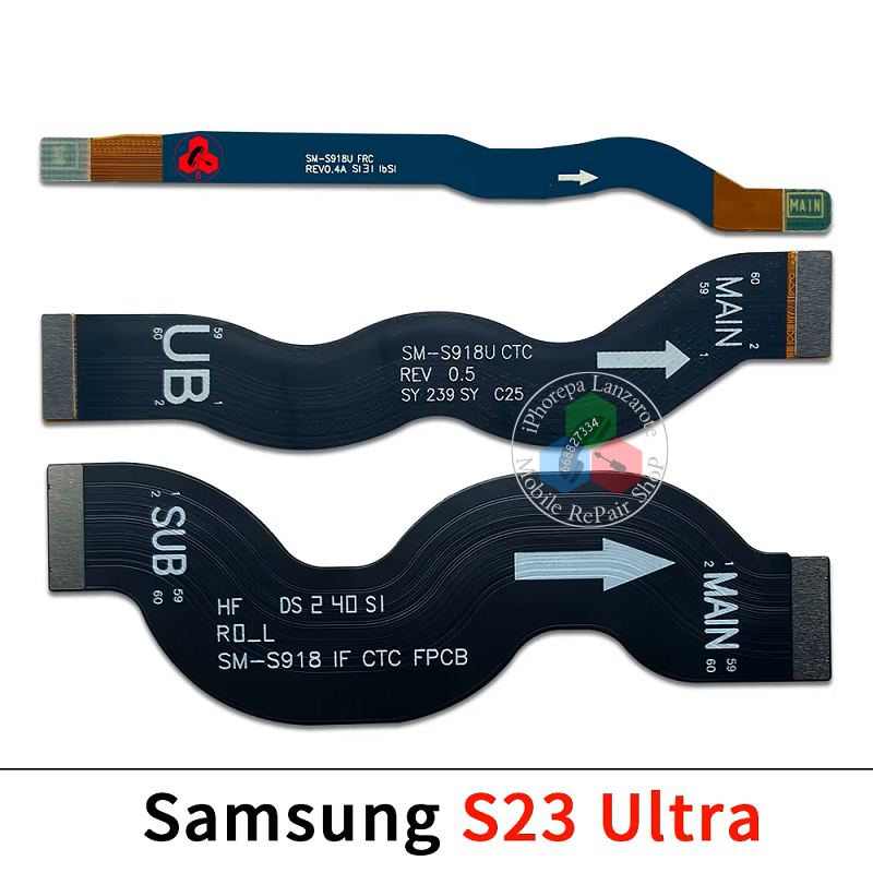 Samsung S23 Ultra 5G 2023 S918B S918 - FLEX DE CONEXION A lcd