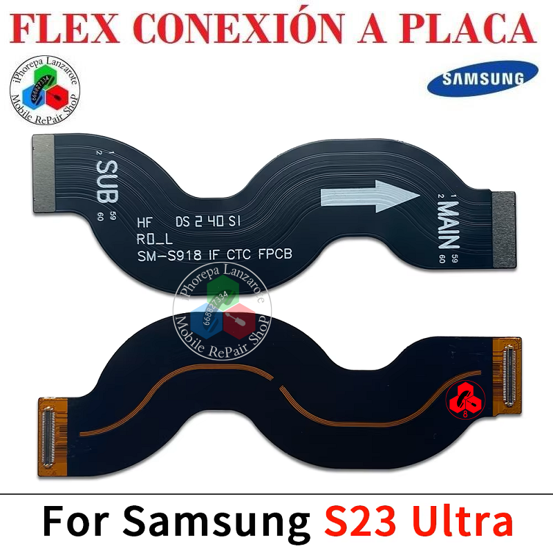 Samsung S23 Ultra 5G 2023 S918B S918 - FLEX DE CONEXION A PLACA