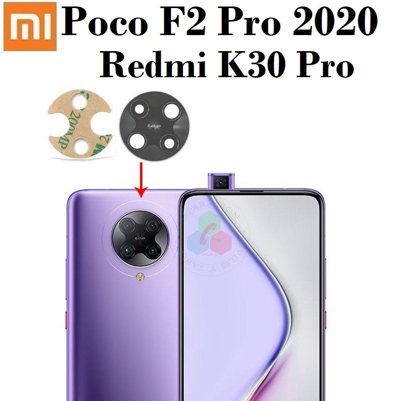 Xiaomi Redmi K30 Pro / Pocophone F2 - cristal de cámara