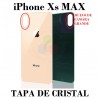 iPhone Xs Max-TAPA TRASERA DORADO