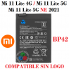 Xiaomi Mi 11 Lite 5G NE 2021 2109119DG / Mi 11 Lite 4G M2101K9AG / Mi 11 Lite 5G " BP42 " - BATERÍA COMPATIBLE SIN LOGO