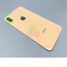 iPhone Xs Max-TAPA TRASERA DORADO