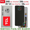 TCL 20R 5G T767H / TCL 20b 6159K / TCL 30 XE 5G T767W  / TCL 30e 6127 - PANTALLA SERVICE PACK SIN MARCO