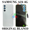 SAMSUNG A24 4g 2023 A245F a245 - TAPA TRASERA BLANCO CON LENTE - ORIGINAL
