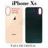 iPhone Xs Max-TAPA TRASERA DORADO