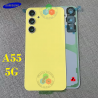 Samsung A55 5G 2024 A556B - Tapa trasera + Lente de cámara - AMARILLO - Compatible HQ CON LOGO