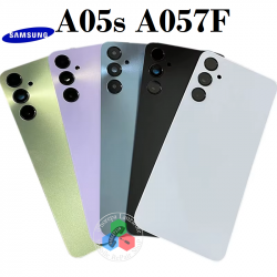 SAMSUNG A05S 4G 2023 A057F - Tapa trasera + Lente de cámara - VIOLETA - Compatible HQ CON LOGO