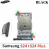 Samsung S24 5G 2024 S921B / S24 Plus 5G 2024 S926B - Bandeja DUAL Sim - NEGRO